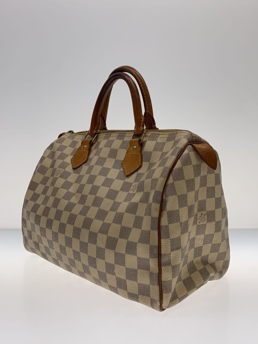 Louis Vuitton Speedy Damier Azur White